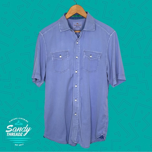 Tommy Bahama Short Sleeve Button Up Shirt - Picture 3 of 7